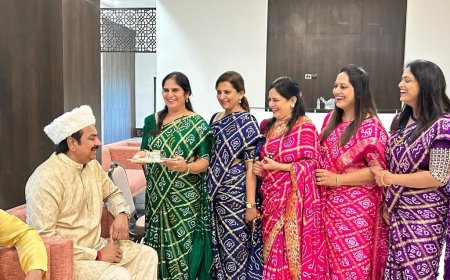 भाजप नेते माजी मंत्री हर्षवर्धन पाटील यांचे रक्षाबंधन उत्साहात