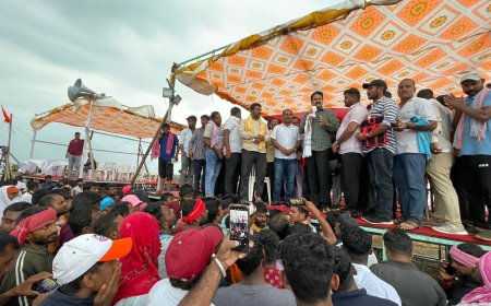 सणसर मध्ये रंगला बैलगाडा शर्यतीचा थरार - हर्षवर्धन पाटीलांनी लावली उपस्थिती 