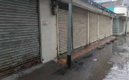 इंदापूरच्या निमगांव केतकीत बंदला शंभर टक्के प्रतिसाद