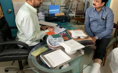 भाजप नेते माजी मंत्री हर्षवर्धन पाटील यांच्या पायाला फ्रॅक्चर ; व्हॉलीबॉल स्पर्धेच्या उद्घाटन दरम्यान घटली घटना