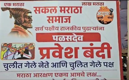 "चुलीत गेले नेते आणि चुलीत गेले पक्ष" पुणे सोलापूर महामार्गावर पळसदेव गावी झळकले फ्लेक्स ! नेतेमंडळी ही आल्या पावली परतली