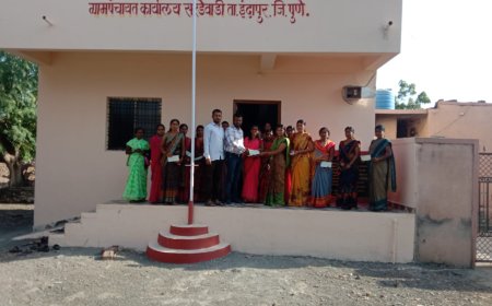 सरडेवाडीत महिला बचतगटांना अर्थसाहाय्य वितरण