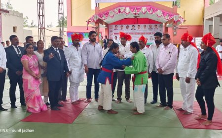 शहा सांस्कृतिक भवनात पार पडली राज्यस्तरीय कुराश चॅम्पियनशीप