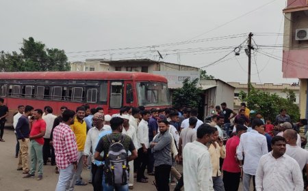 बिग ब्रेकिंग || पुण्याच्या भिगवण मध्ये बसचालकाने 62 वर्षीय नागरिकास चिरडले