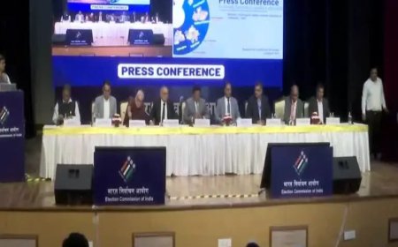 या पाच राज्यांमध्ये विधानसभा निवडणुकीचं बिगूल वाजलं, कोणत्या राज्यात कधी मतदान, वाचा सविस्तर