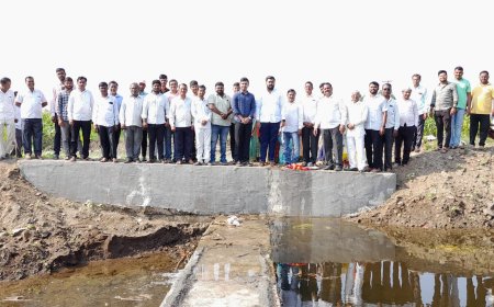 विकास निधीच्या बाबत निमगावकरांना नेहमीच झुकतं माप - श्रीराज भरणे यांचे प्रतिपादन