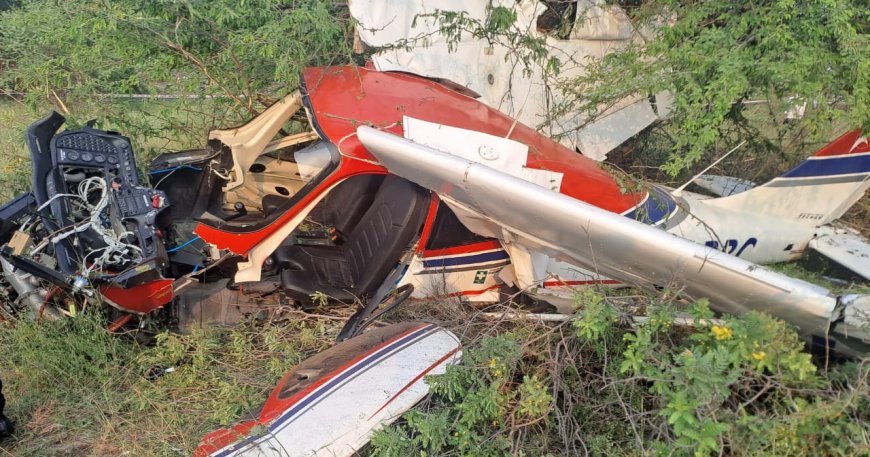 ब्रेकिंग || बारामती तालुक्यातील कटफळ येथे शिकाऊ विमान कोसळले, पायलट किरकोळ जखमी