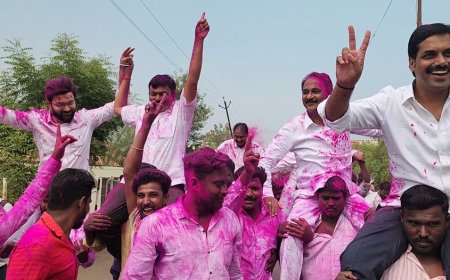 भाजपचे ज्येष्ठ नेते हर्षवर्धन पाटील यांनी बावडा ग्रामपंचायत चा राखला गड