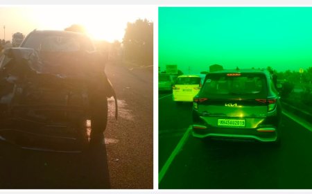 पुणे सोलापूर महामार्गावर डाळज चौकात दुचाकीला कारची धडक ! दोघे गंभीर जखमी