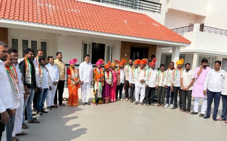 इंदापूरात सुरु झाले राजकीय बदलाचे वारे,गंगावळणच्या सरपंच उपसरपंच यांसह चार सदस्यांचा राष्ट्रवादीत प्रवेश,म्हणाले "मामाचं लय भारी"