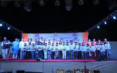 एल.जी बनसुडे विद्यालयात वार्षिक स्नेहसंमेलन व वर्धापन दिन उत्साहात संपंन्न