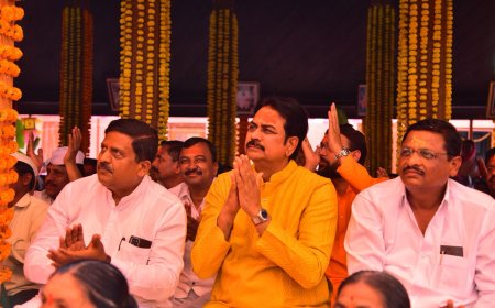 इंदापूरात श्रीराम मंदिरातील कार्यक्रमास हर्षवर्धन पाटील - प्रदीप गारटकरांची उपस्थिती