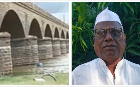 डिकसळ जुन्या पुलाच्या कामास त्वरित मंजुरी द्या, नवीन पुलाचे काम युद्ध पातळी करा - देविदास साळुंखे