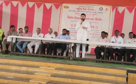 विद्यार्थ्यांनी शिबिरातील अनुभवाच्या शिदोरीचा जीवनात उपयोग करावा - राजवर्धन पाटील