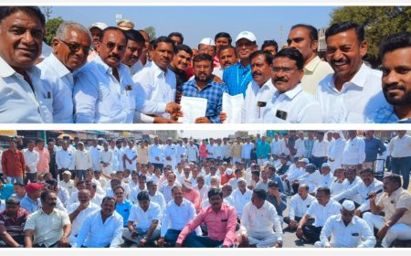 उजनीत वरील धरणातून तात्काळ 10 टीएमसी पाणी सोडा ! भिगवणमध्ये पुणे सोलापूर मार्गावर शेतकऱ्यांचा रास्ता रोको