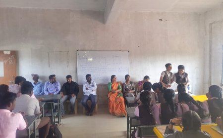 एल.जी.बनसुडे विद्यालयात मराठी राजभाषा दिनी पार पडले विविध उपक्रम