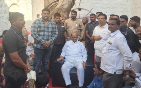 बारामतीकरांनो मला तुमच्यावर विश्वास ! पुन्हा तुम्ही आम्हालाच संधी द्याल  - शरद पवार