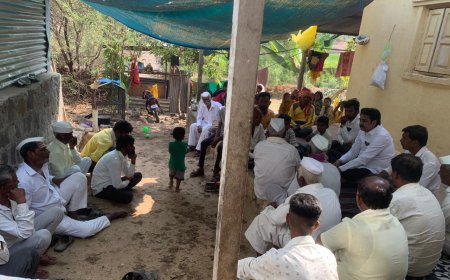 अपघातात निधन झालेल्या सुनील शिंदेंच्या दोन्ही मुलांची हर्षवर्धन पाटलांनी घेतली शिक्षणाची सर्व जबाबदारी