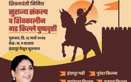 गुरुवारी शिवकालीन ऐतिहासिक स्थळांवर सुनेत्रा पवार करणार हेलिकॉप्टरमधून पुष्पवृष्टी - प्रदीप गारटकर