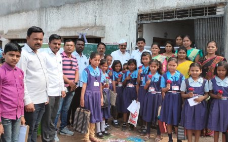 पळसदेव येथील एल.जी बनसुडे विद्यालयात प्रज्ञाशोध परीक्षा संपन्न