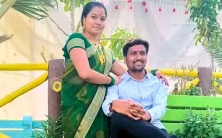 पतीचा अपघाती मृत्यू ; धक्कादायक वृत्त समजताच पत्नीने गळफास घेत संपवलं आयुष्य ! तीन वर्षाची चिमुकली झाली पोरकी