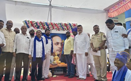 माणसाला माणुस म्हणून जगण्याचा अधिकार फक्त डाॅ.बाबासाहेबांमुळे मिळाला - आ.भरणे 