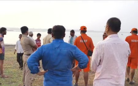 भीमा नदी पात्रात होडीत बुडालेल्या त्या सहा लोकांचा शोध पुन्हा सुरू