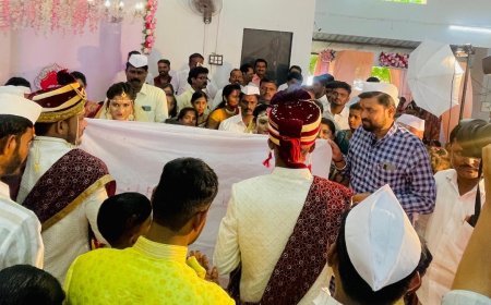 निमगाव केतकीत प्रवीण मानेंनी धरला अंतरपाठ ! अन् चर्चेला उधान आलं