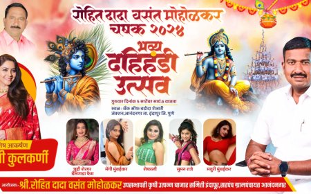 उद्या जंक्शनमध्ये मोहोळकरांची दहीहंडी ! सोनाली कुलकर्णी सह डान्सर बैलगाडा फेम जुई शेरकरची असणार उपस्थिती