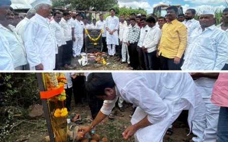 पाटील है तो मुमकिन है ! 20 वर्षाचा वाद मिटवला अन् रस्त्याचं भूमिपूजन ही केलं 