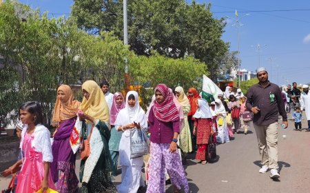 Indapur | ईद-ए-मिलाद निमित्त इंदापूरात जुलूस उत्साहात