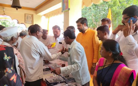 प्रवीण मानेंच्या माध्यामातून काटीत पार पडले नेत्र तपासणी व मोतीबिंदू शस्त्रक्रिया शिबिर 