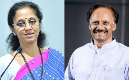 दौंड चे माजी आमदार रमेश थोरात खासदार सुप्रिया सुळेंच्या भेटीला