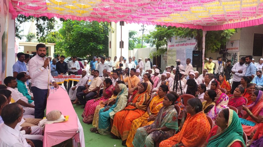 बोरी येथे प्रवीण मानेंच्या माध्यमातून 530 नागरिकांची नेत्र तपासणी