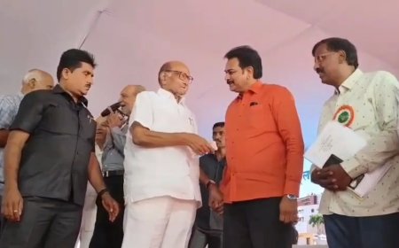 हर्षवर्धन पाटलांच्या विजयासाठी शरद पवार आज इंदापूरात