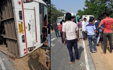 शिवशाही पलटली,दहा जण दगावले ! वाचा नेमकं काय घटलं 