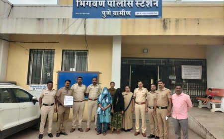 ते अगोदर लिफ्ट द्यायचे मग,दमदाटी करुन महिला प्रवाशांचे दागिणे लुटायचे ! भिगवण पोलिसांनी समदचं बाहेर काढलं