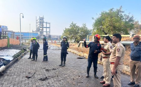 बिग ब्रेकिंग | दौंडच्या कुरकुंभ मधील अल्काईल अमाईन्स केमिकल्स कंपनीत भीषण स्फोट,एक गंभीर