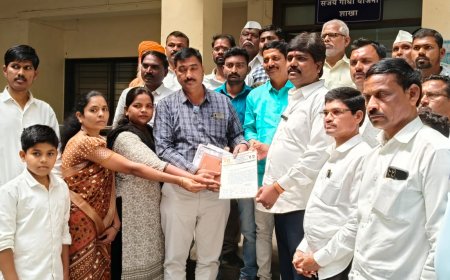 संजय गांधी निराधार योजनेचे पैसे थकले, इंदापुरात राष्ट्रवादी काँग्रेस शरद पवार गटाचे आंदोलन