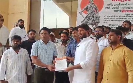 संभाजी ब्रिगेडचं नाव बदला ! इंदापूर तहसीलवर शिवधर्म फाउंडेशनचा मोर्चा