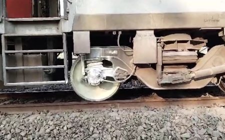 गोवा हजरत निजामुद्दीन रेल्वेच्या चाकातून निघाला धूर... पुरंदरच्या नीरा स्टेशनवर काय घडलं