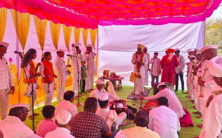 इंदापूरच्या कांदलगावात संत एकनाथांचा 426 वा षष्ठी सोहळा साजरा