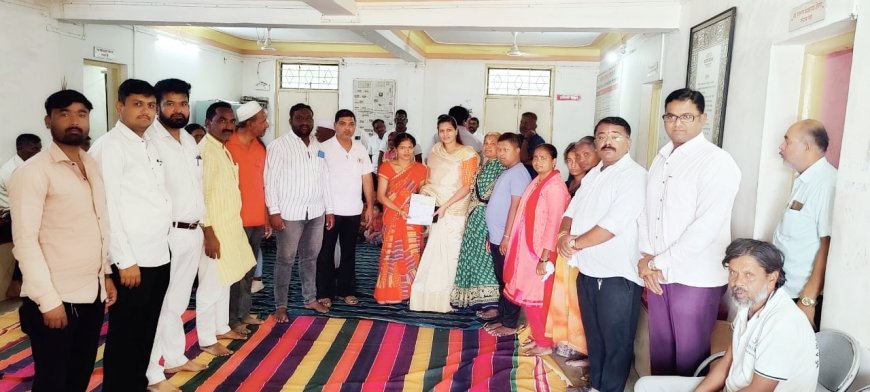 भिगवण ग्रामपंचायत कडून अपंग कल्याण निधीचे वाटप