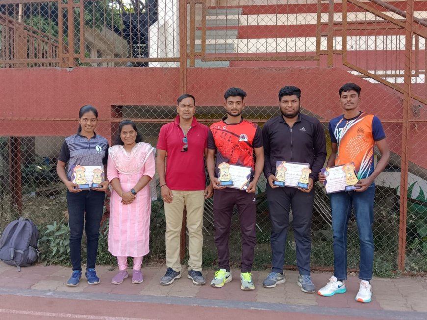 पुणे जिल्हा अॅथलेटिक्स स्पर्धेत इंदापूरच्या विद्या प्रतिष्ठान पॉलिटेक्निक कॉलेजचे घवघवीत यश