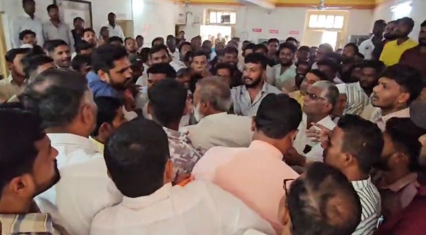 Indapur | भिगवण मधील यात्रा कमिटीच्या विशेष सभेत राडा...