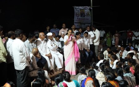 'पुरंदरमध्ये माझी एक इंच जमीन दाखवा ती जमीन त्याच्या नावावर करते' खा.सुळेंच खुलं चॅलेंज ; वाचा नेमकं काय घडलं होतं 