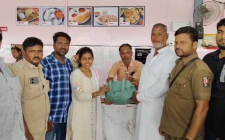 त्याचं मन लय मोठं ! साडेचार तोळे वजनाचं सोन्याचं मंगळसूत्र आणि बॅग केली परत,इंदापुरातील घटना 