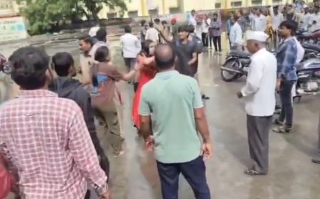 इंदापूर बस स्थानकावर दोन गट भिडले,फ्री स्टाईल मारामारी झाली ! इंदापूर पोलिसांनी दाखल केला ११ जणांविरोधात गुन्हा