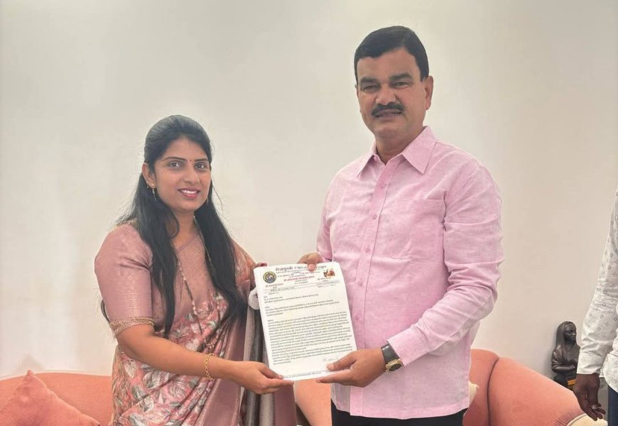 प्रत्येक ग्रामपंचायतने दोन कर्तबगार महिलांना पुण्यश्लोक अहिल्यादेवी होळकर पुरस्काराने सन्मानित करावं,मंत्री भरणेंकडे अनिता खरात यांची मागणी
