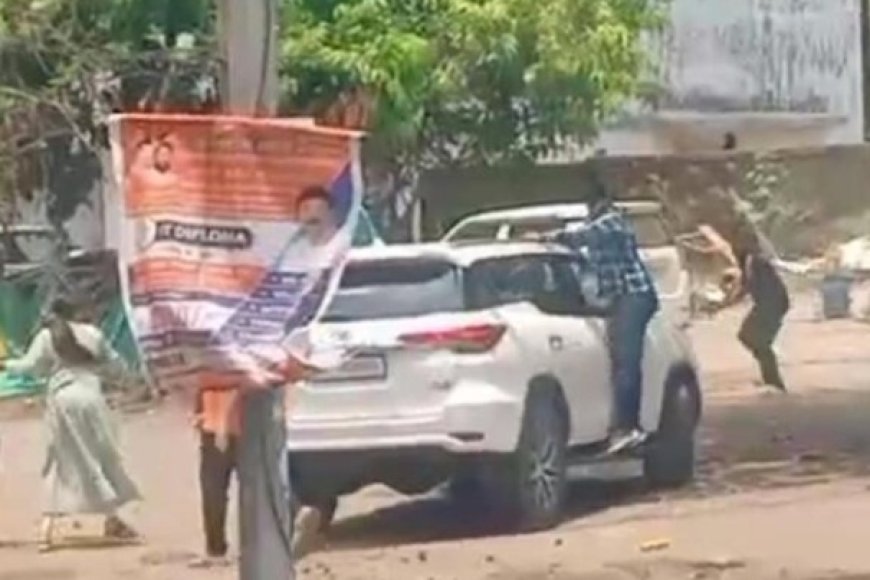 Crime बाप रे.... जावयाला मारल्याचा जाब विचारायला गेलेल्या सासू-सासर्यांवर तलवारीने हल्ला